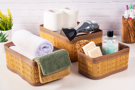 Elegant Smar Baskets - Hazelnut