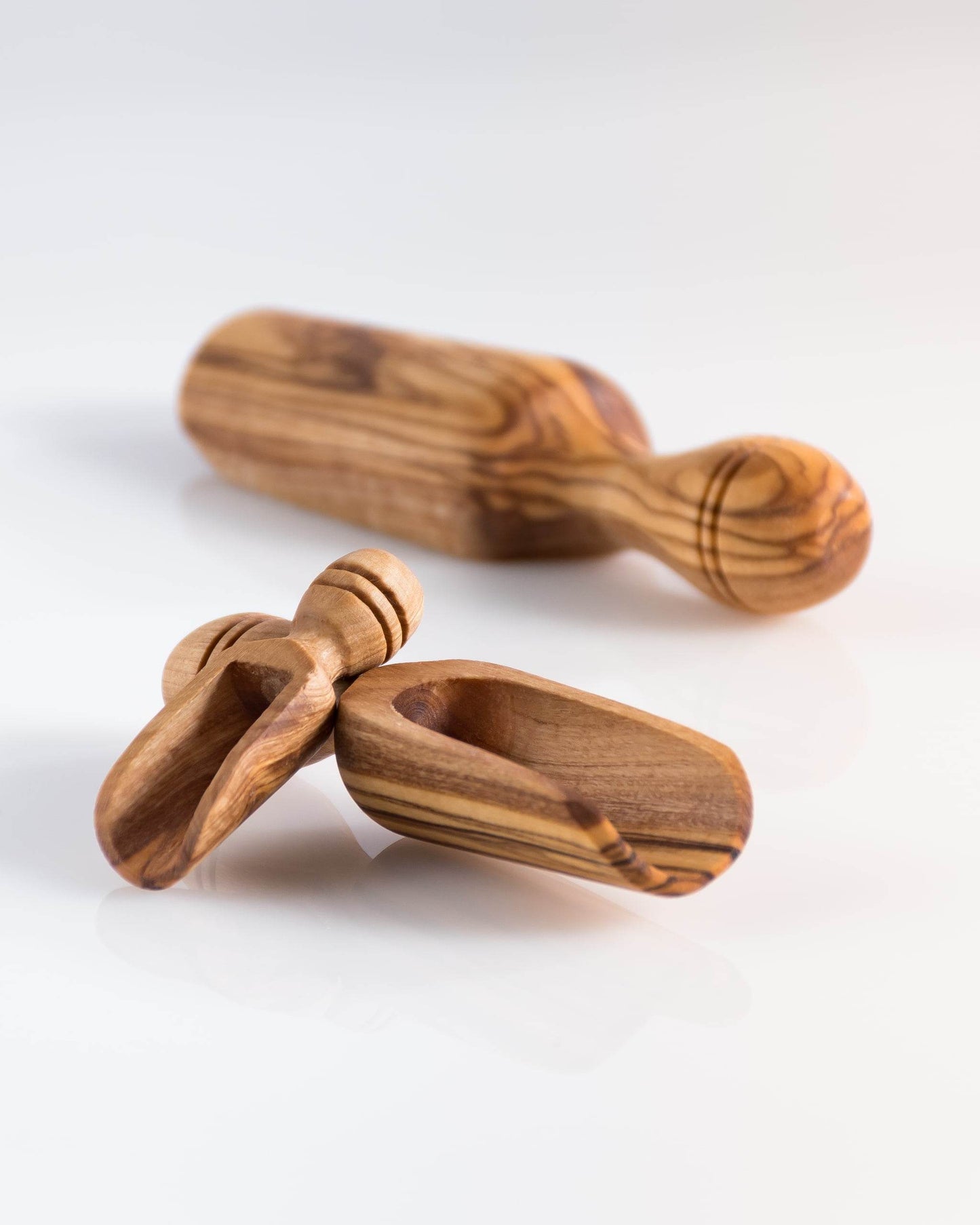 Olive Wooden Utensil Set of 3 Scopes - Darido