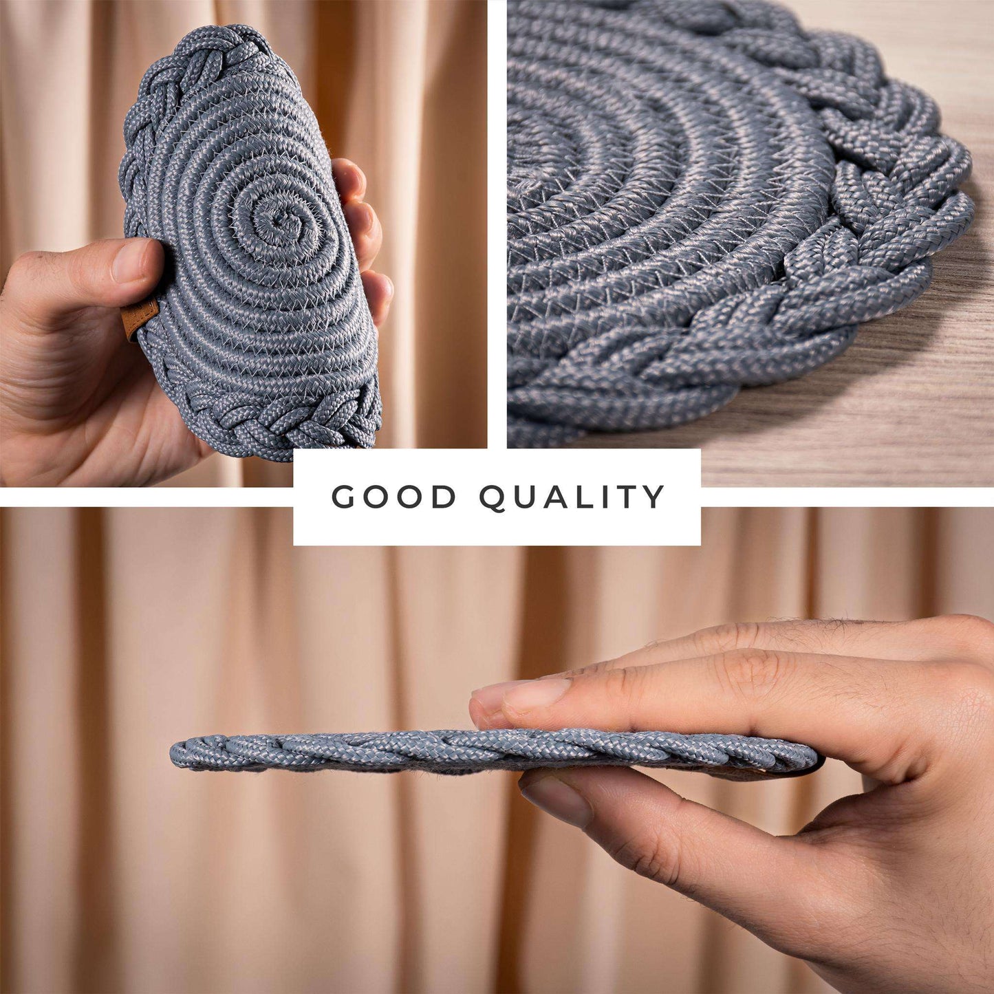 Braided Cotton Trivet 35 cm - Solo - Darido