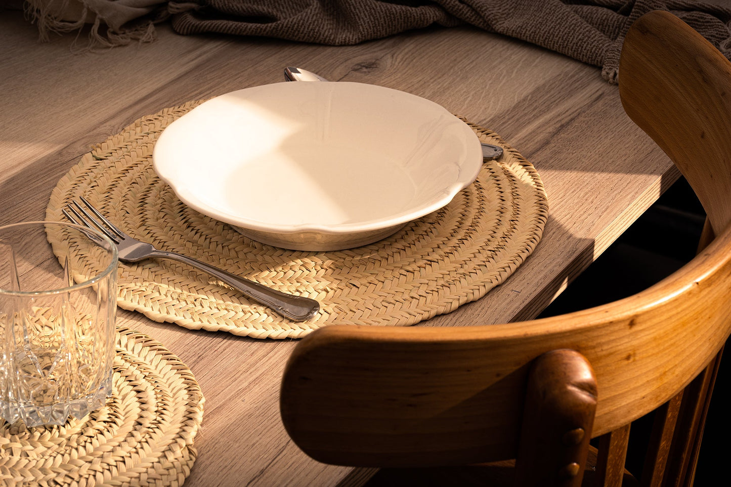 Natural Saaf Placemat - 30 cm