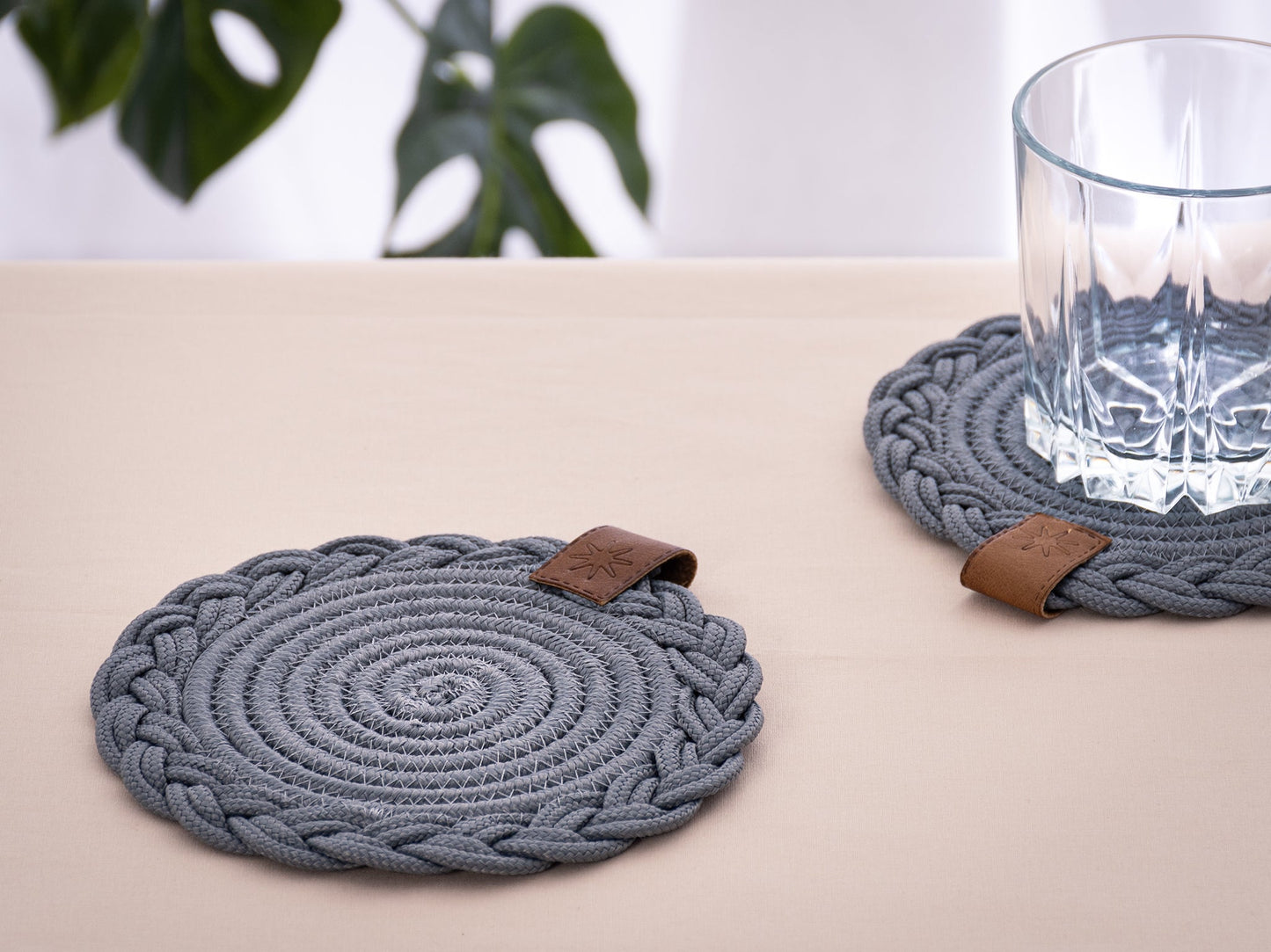 Braided Coasters