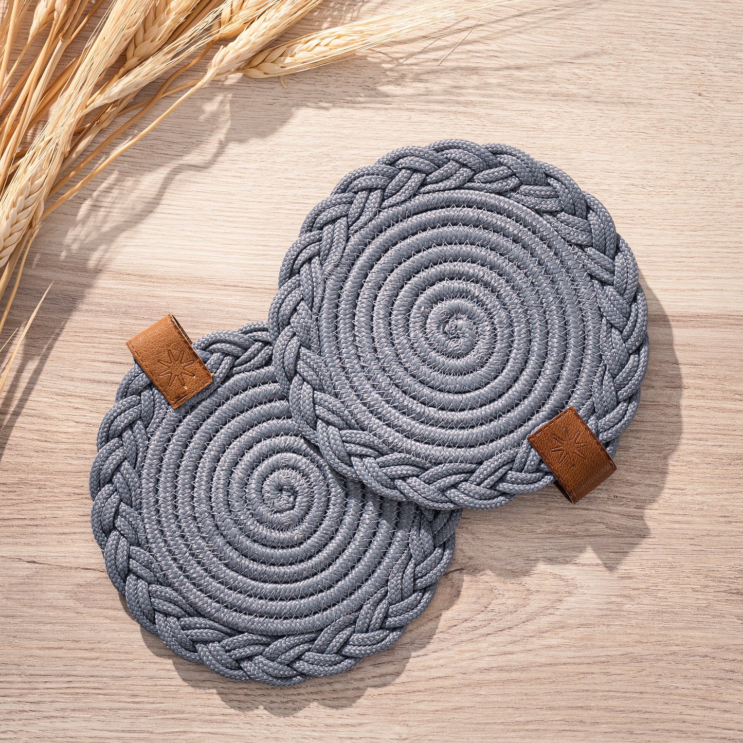 Braided Coasters