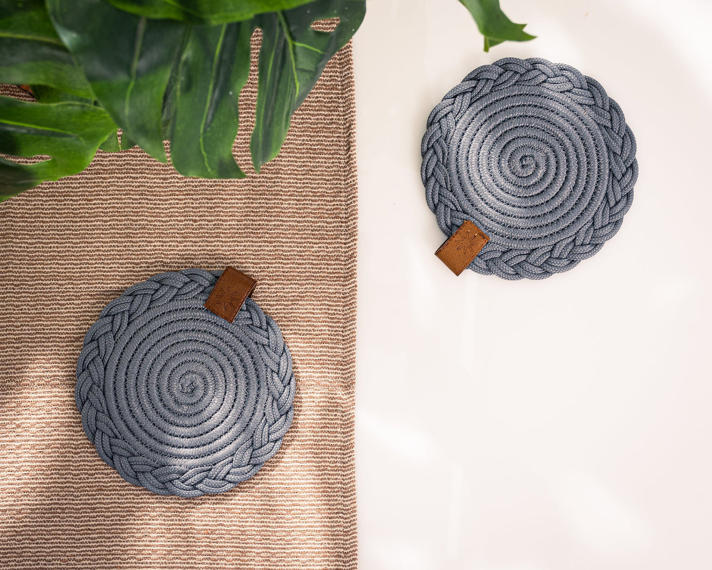 Braided Coasters