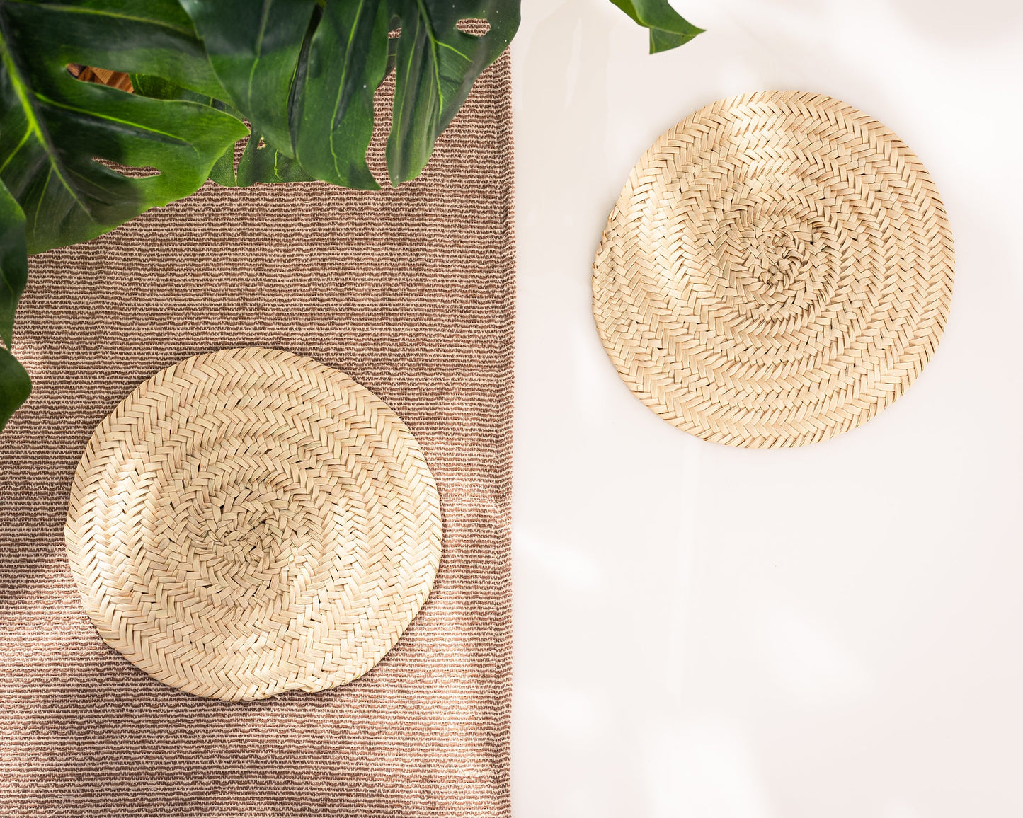 Natural Saaf Coaster - 20 cm