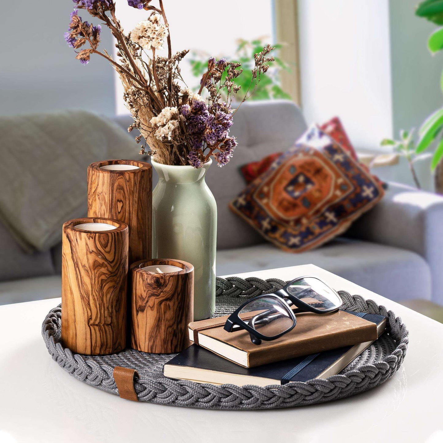 Braided Cotton Trivet 35 cm - Solo - Darido