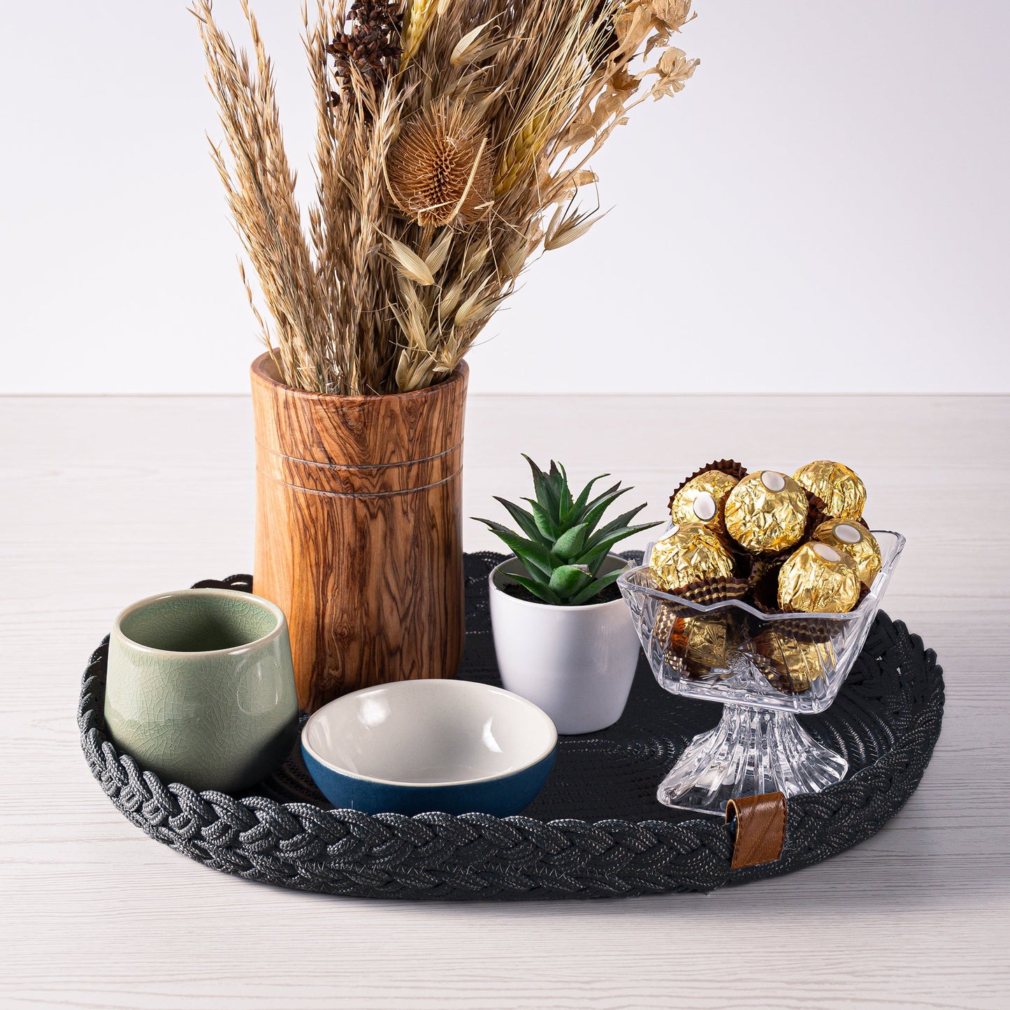 Oval Braided Placemat - 40x30 cm