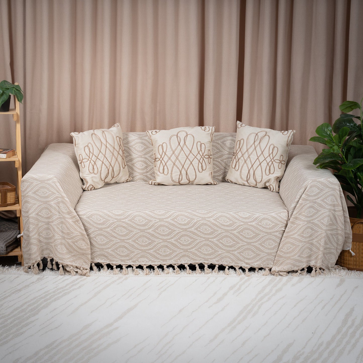 Cotton Sofa Throw