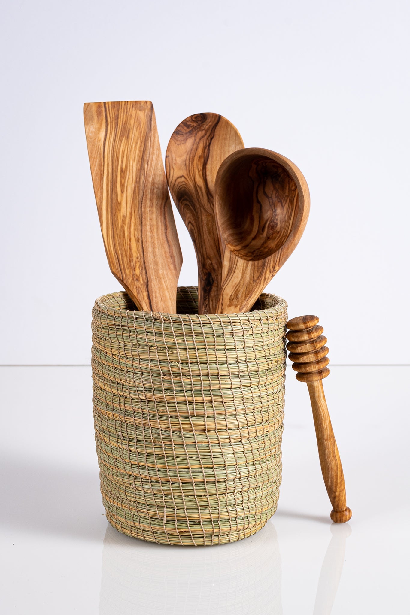 3 Spoons with Halfa Holder + Free Honey Spoon!