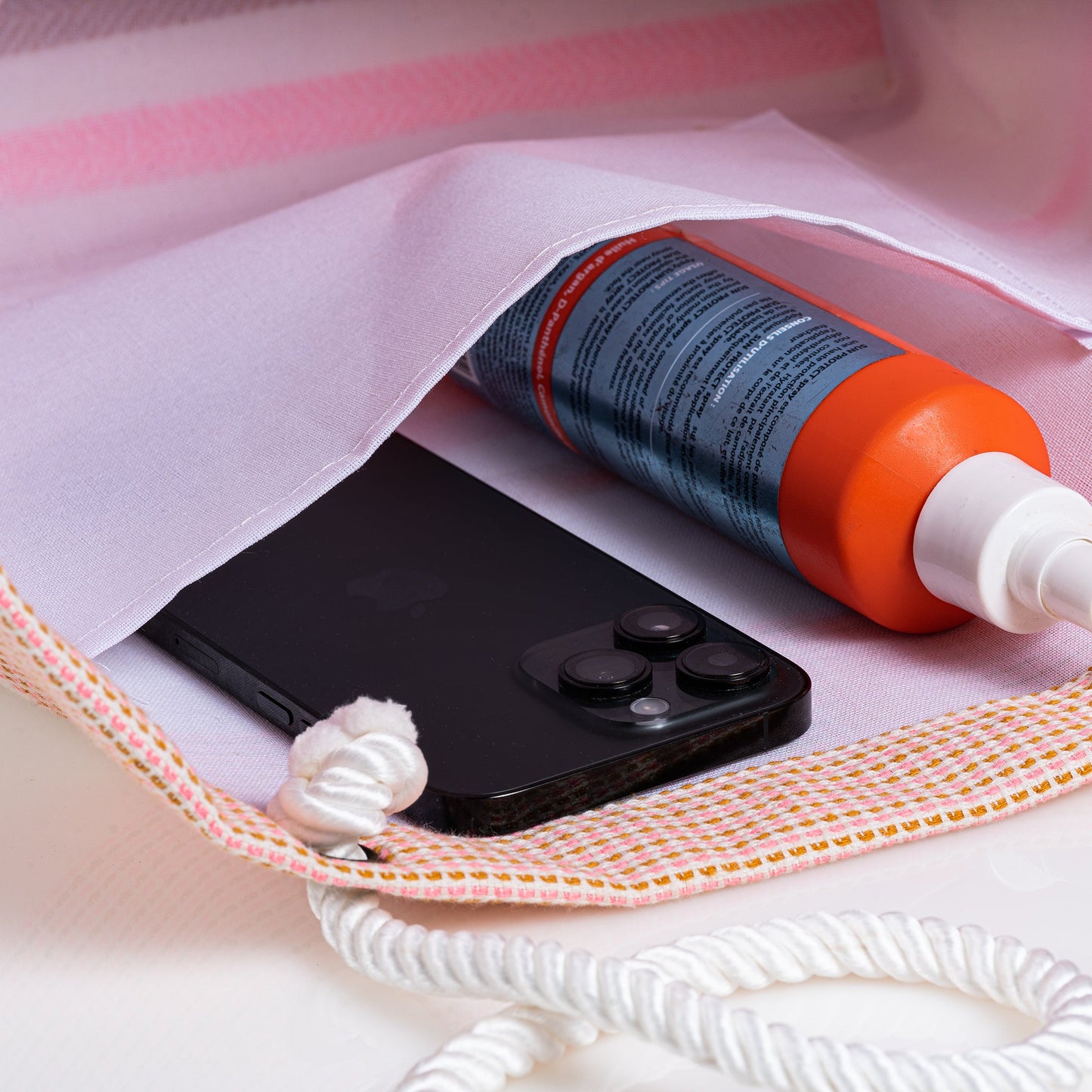 Insulated Beach Bag with Fouta