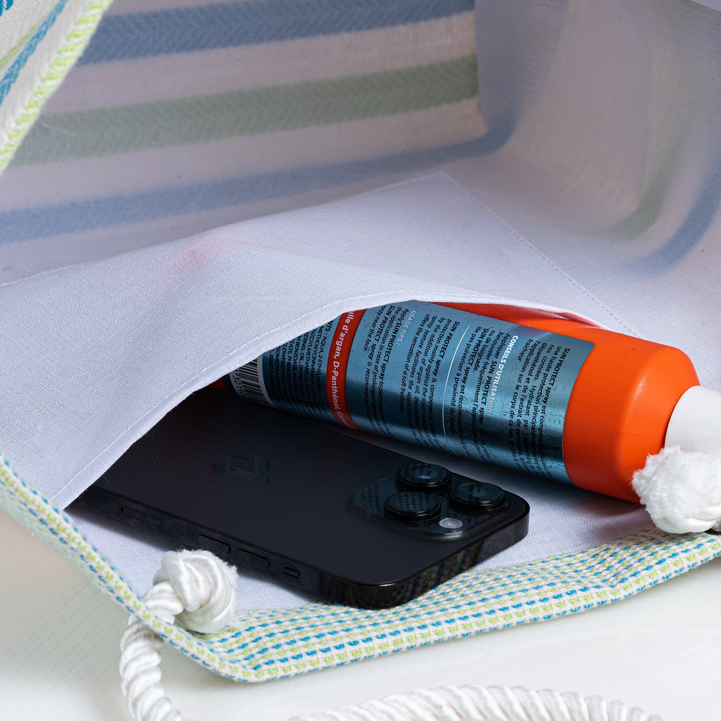 Insulated Beach Bag with Fouta