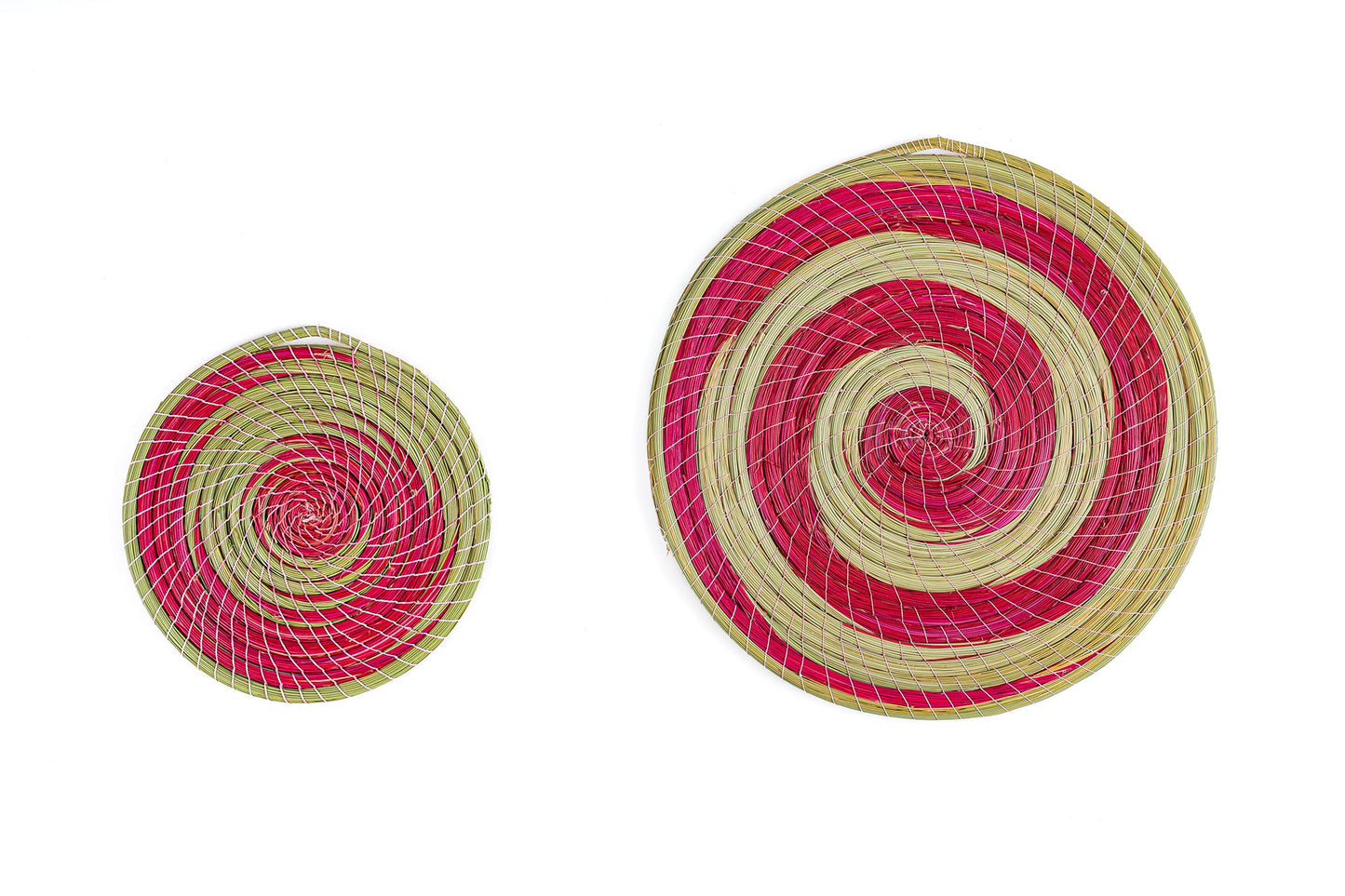 Handcrafted Decorative Halfa Wall Discs