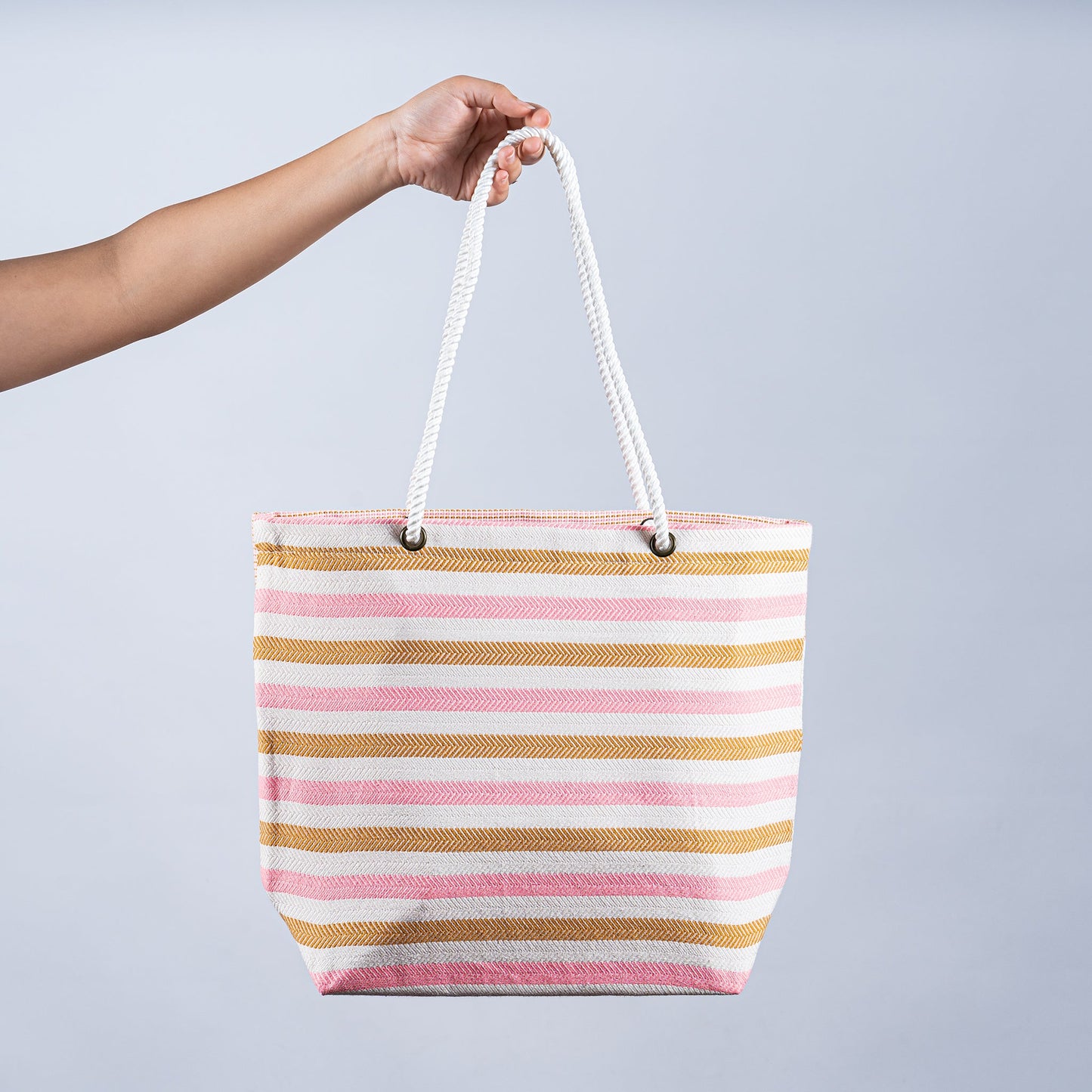 Insulated Beach Bag with Fouta