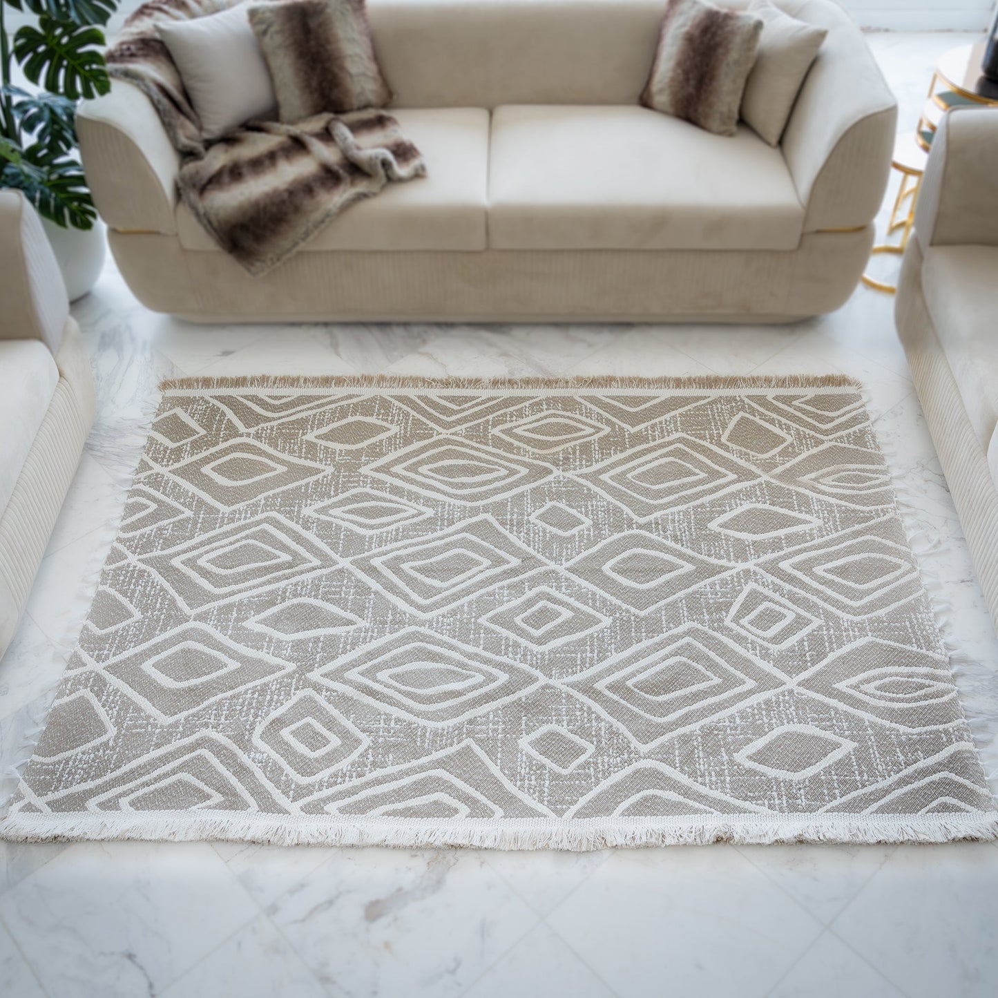 Margoum Rhombus Rug