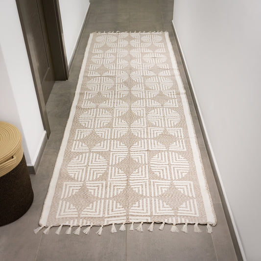 Durable Runner Rug Lozana | 3m x 1m Hallway Carpet