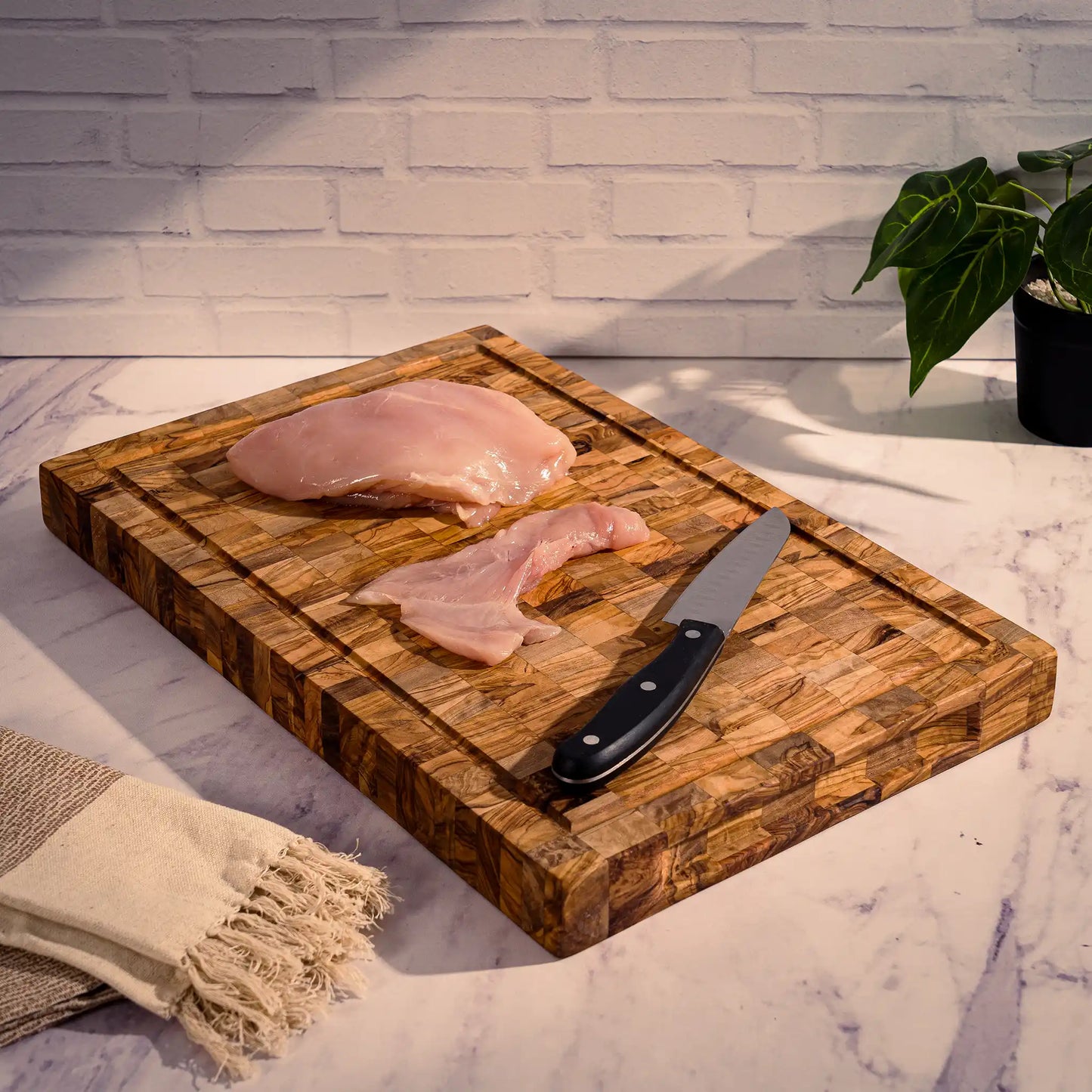 Cutting Board & Serving Platter – Handmade Artisanal Elegance