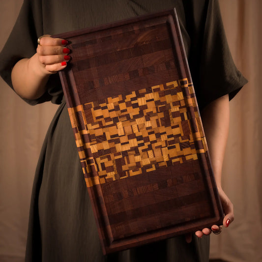 Cutting Board & Serving Platter – Handmade Artisanal Elegance