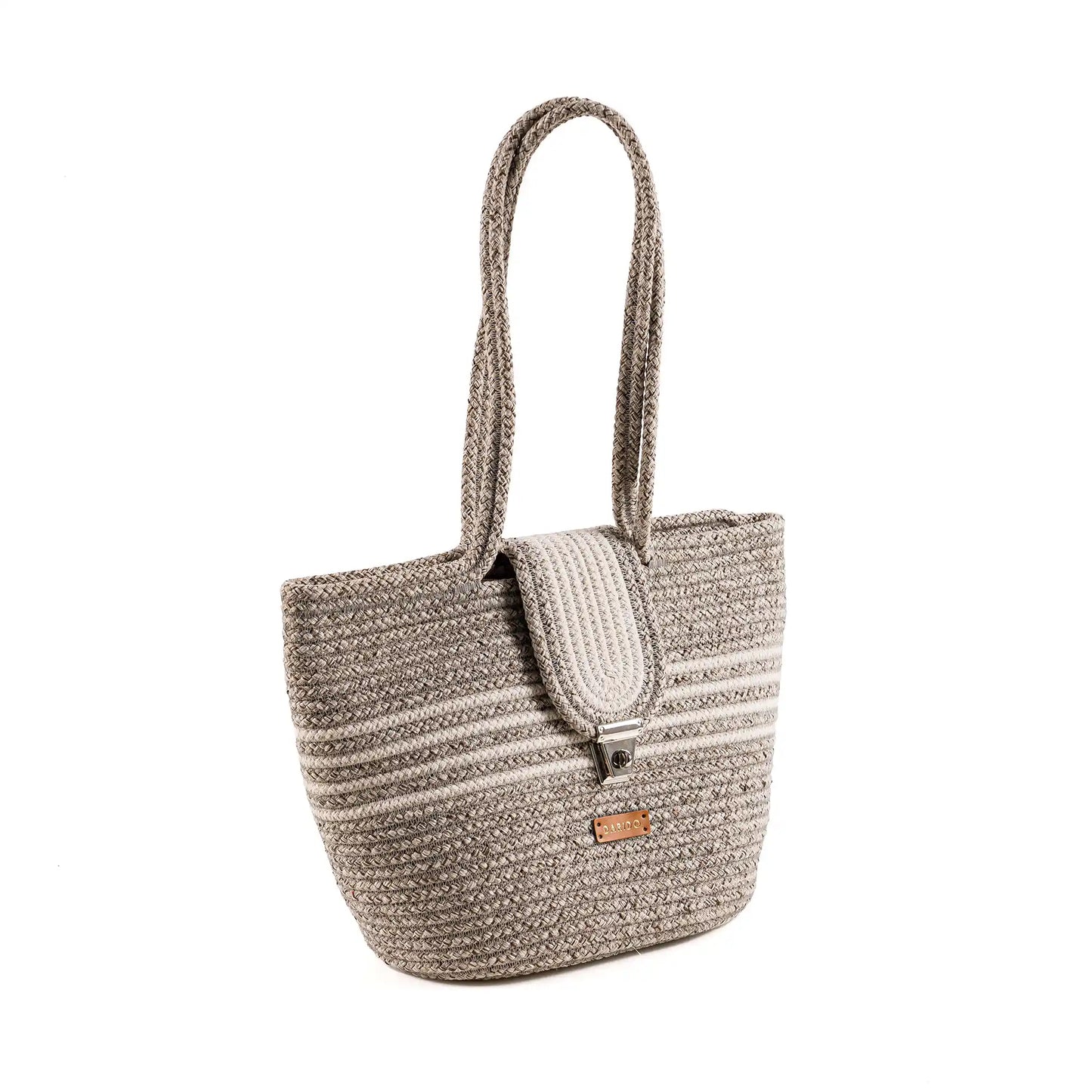 Elegant Handwoven Handbag – Artisanal Braided Design by Darido