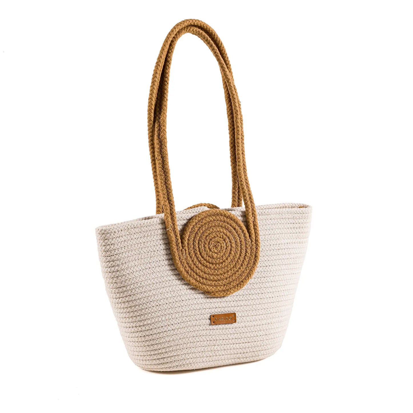 Elegant Handwoven Handbag – Artisanal Braided Design by Darido