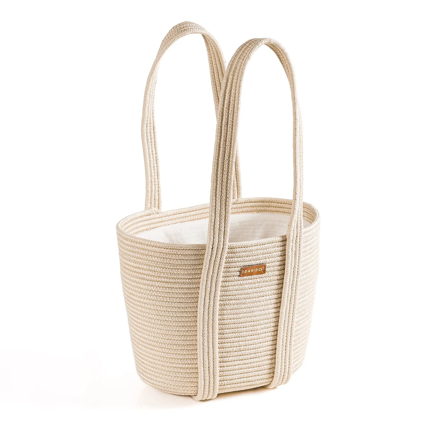 Elegant Handwoven Handbag – Artisanal Braided Design by Darido