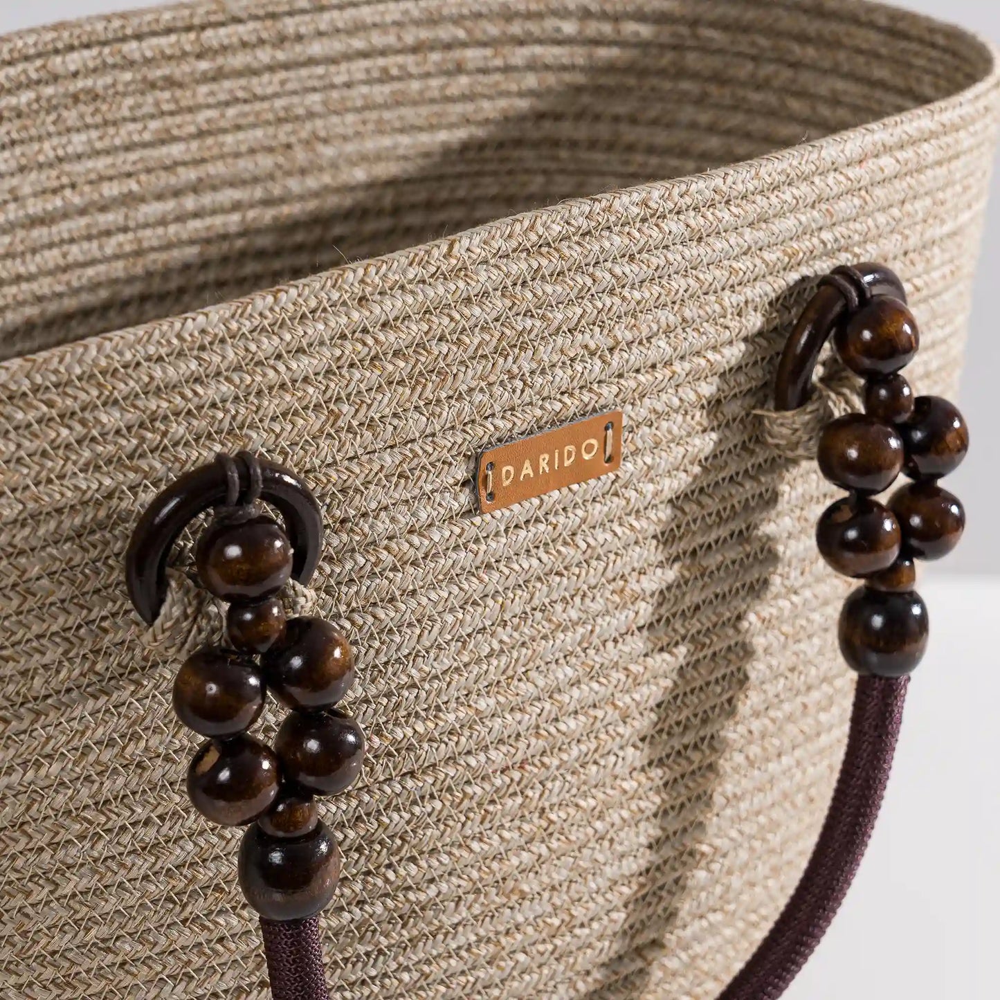Elegant Handwoven Handbag – Artisanal Braided Design by Darido