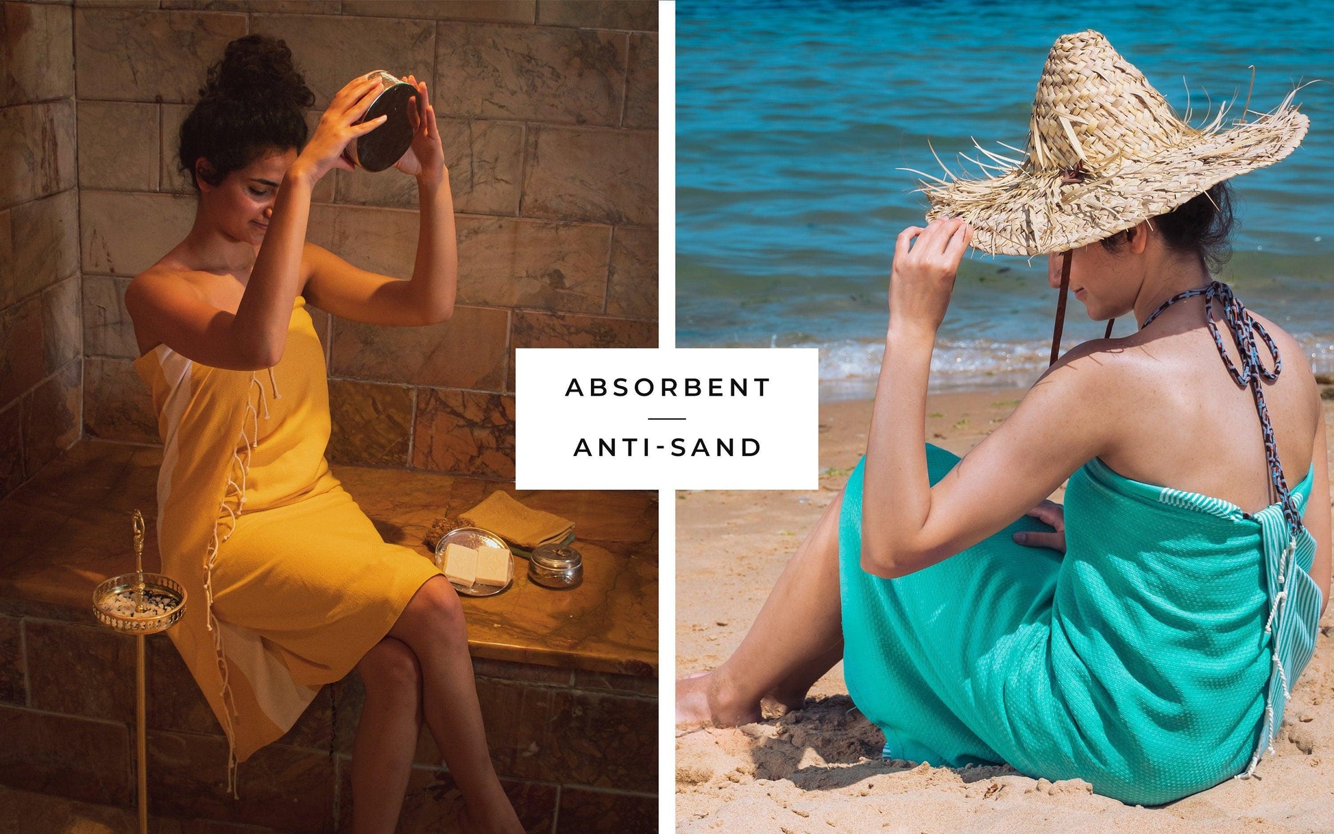 Honeycomb Hammam Towel - XXL - Darido