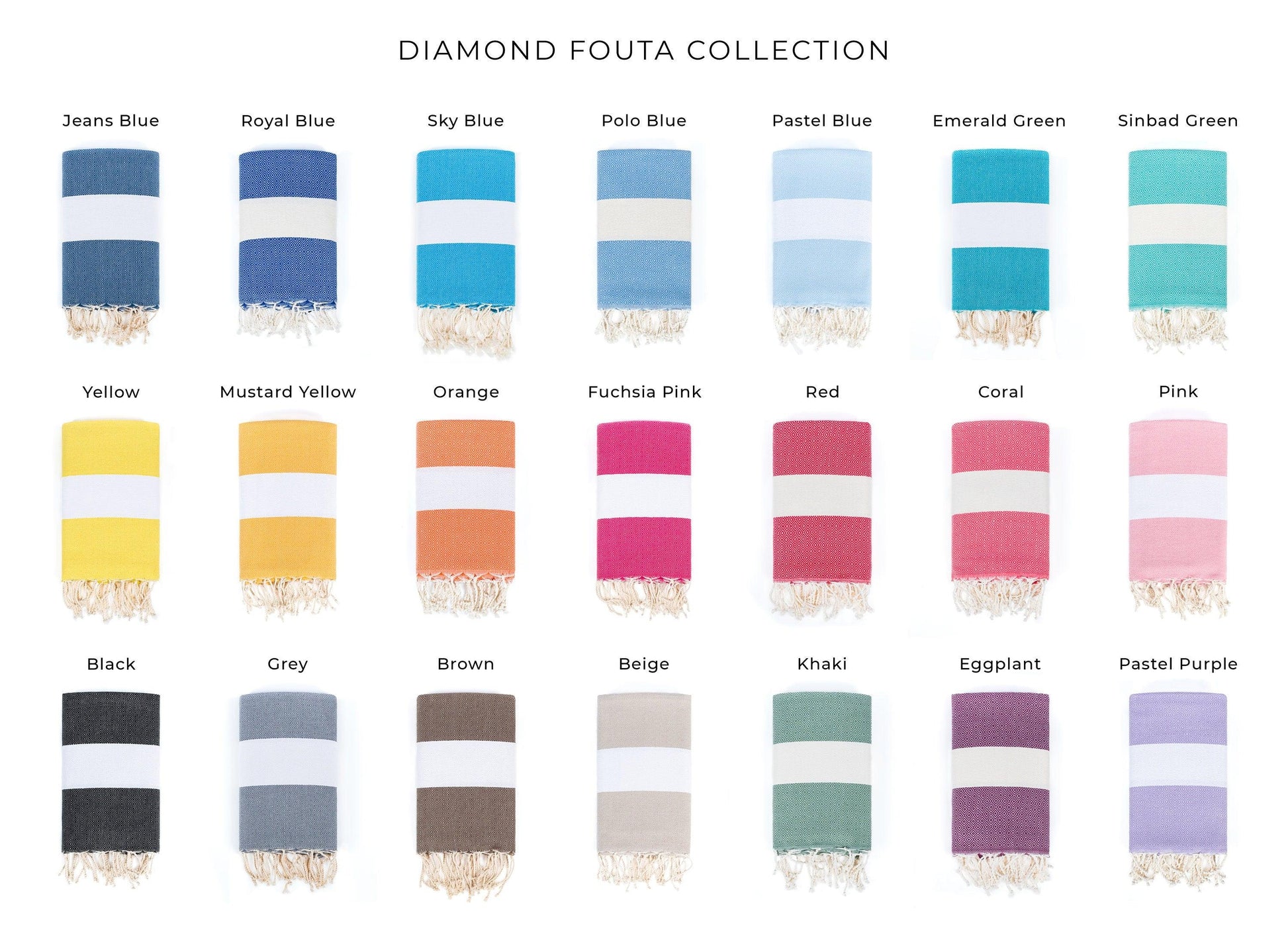 Diamond Hammam Towel - XXL - Darido