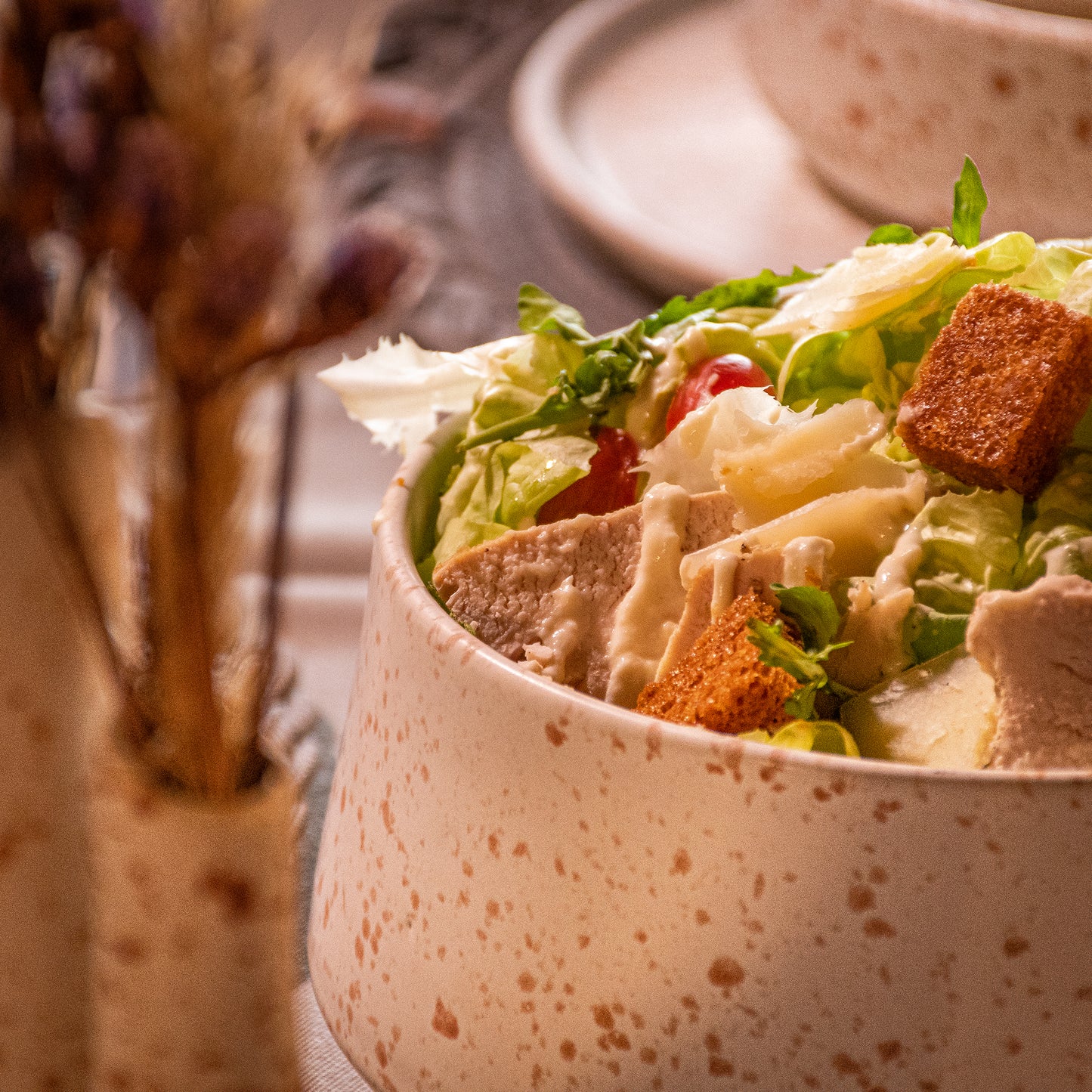 Handmade White Stoneware Table Set – Elegant Artisan Ceramic Dinnerware