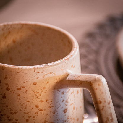 Handmade White Stoneware Table Set – Elegant Artisan Ceramic Dinnerware