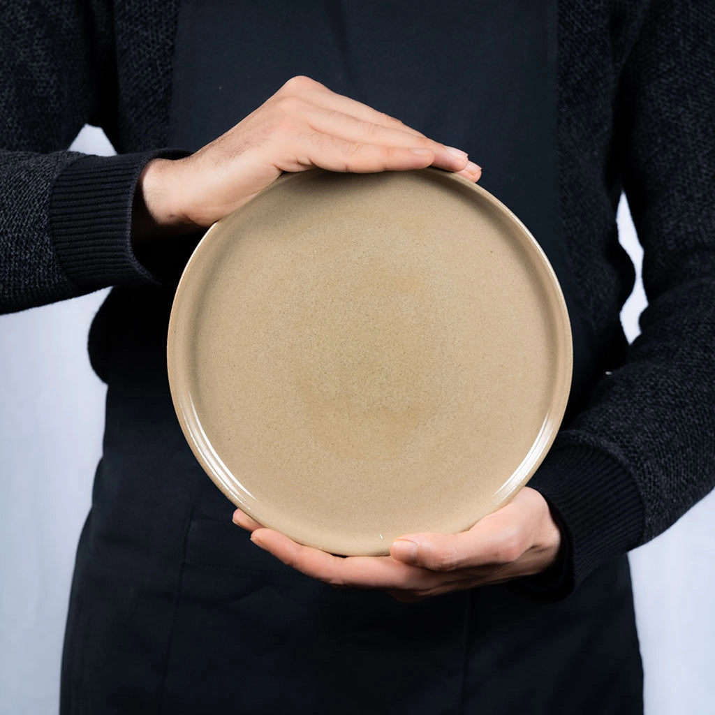 Handmade Stoneware Jade Table Set – Elegant Artisan Ceramic Dinnerware