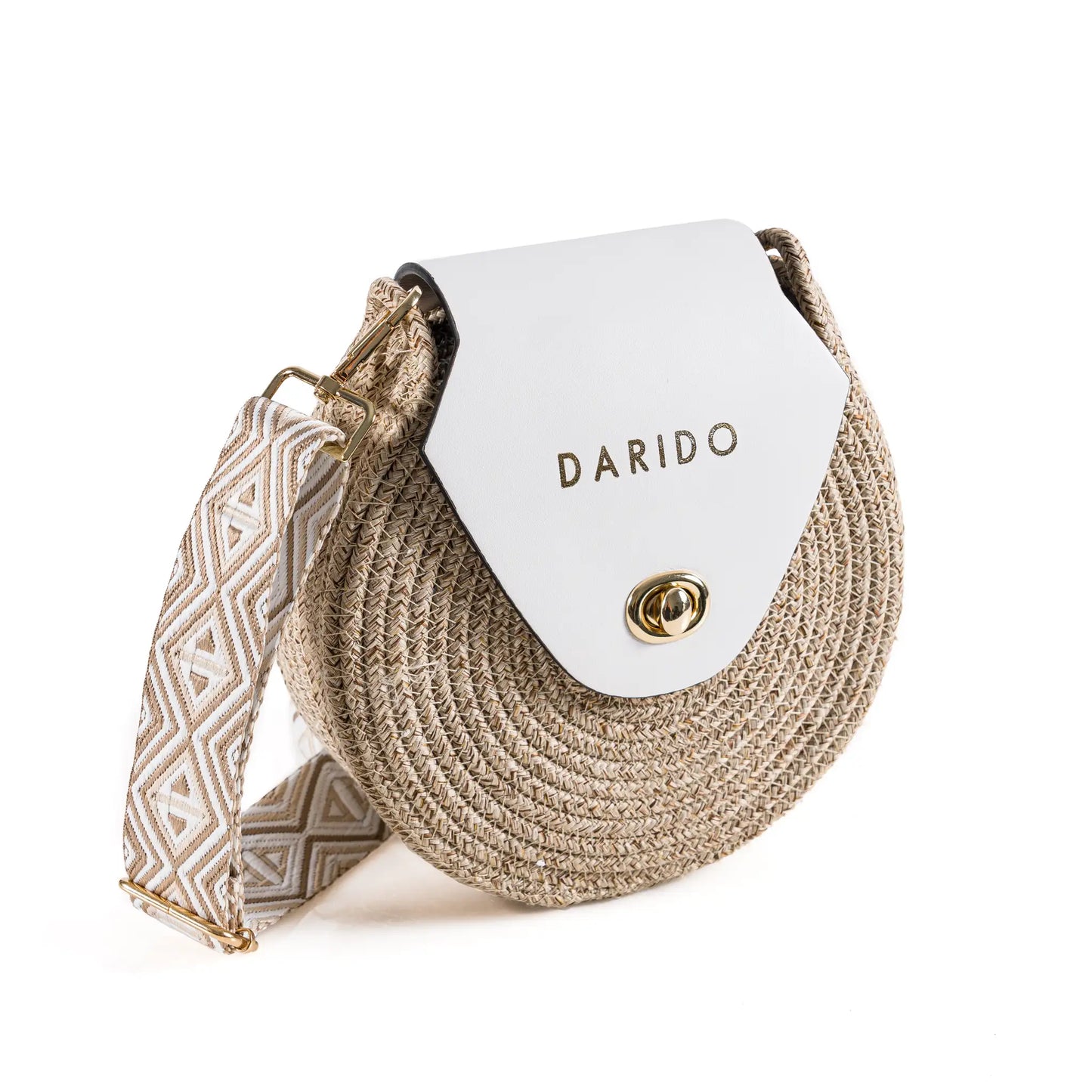 Blana & Amla Round Handbag – Handmade Elegance in Natural Fibers