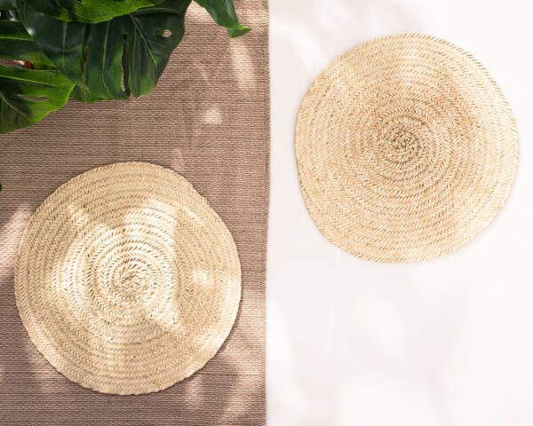 Natural Saaf Placemat - 30 cm