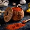 1_6eb1a08f-df80-4d8d-b5fe-f40efd3bfdb7-1 Spices Jar with Lid and Spoon - 10x8 CM - Darido