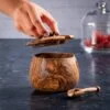 6_587a4eef-d9b1-47bf-8be2-d46bca7ebc30-2 Spices Jar with Lid and Spoon - 10x8 CM - Darido