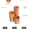71CY3KWkeuL Candleholder set of 3 - Cylindric - Darido