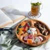يمكن طحنها بشكل دائري وخشب الزيتون في 4 حجرات