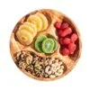 يمكن طحنها بشكل دائري وخشب الزيتون في 4 حجرات