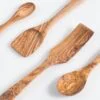 Darido Olive Wood Cooking Utensils Set of 3 with Extra Small Spoon - Darido