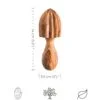 Olive Wooden Manual Juicer - Darido