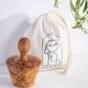 Mortar and pestle set - TH - 18x12cm - Darido
