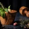 Mortar and pestle set - TH - 18x12cm - Darido
