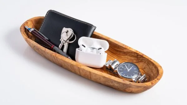 Oval Bread and Fruit Basket Olive Wood - Darido