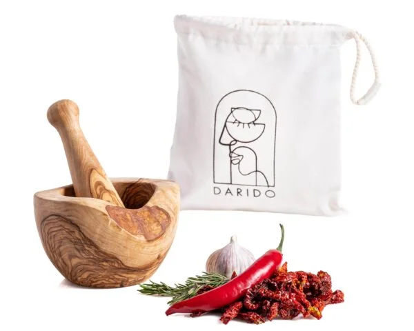 DARIDO_230103_olw_0030-1678459664144 هاون ومدقة بتصميم ريفي من خشب الزيتون