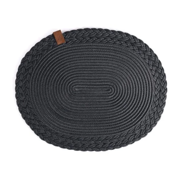 Oval Braided Placemat - 40x30 cm