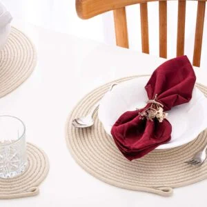 DARIDO_230425_kit_0204_3c4cd7b5-36b8-4d02-9ee3-145a99d2c535-2 Trivet Cotton Beige 35 cm - Set of 2 - Darido
