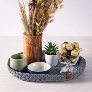 DARIDO_230425_kit_0303-2 Braided BlueCotton Trivet 40 cm - Darido