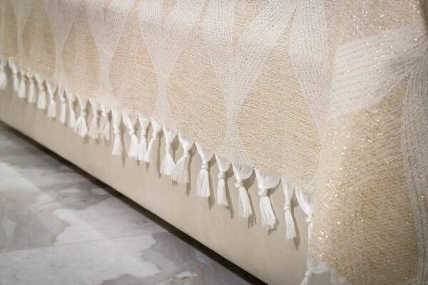 Golden Beige Hayek Bedding Set