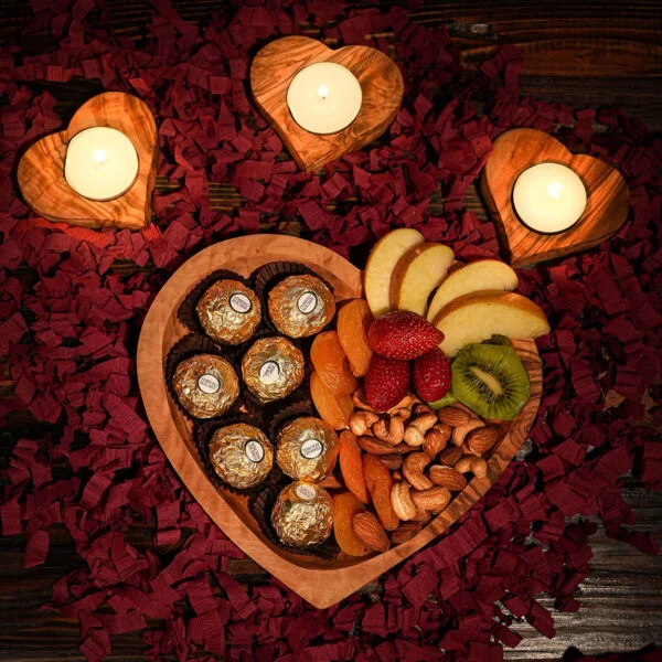 DARIDO_240207_dsc00901_1 Amour Éternel💖🕯️ Bougeoirs & Plateau en Cœur