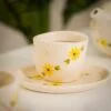 طقم قهوة فخاري يدوي – مارغيريتا (4 أشخاص)