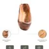 Rustikal Bread and Fruit Basket Olive Wood - Darido