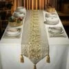 table_runner_gold_DARIDO_231019_dsc01661 Luxurious Linen Table Runner with Calligraphic Design – Elegance for Every Occasion